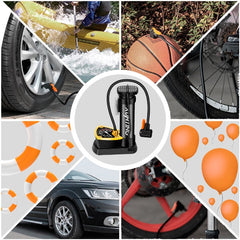 Inflador de Llantas para Auto y Bicicleta