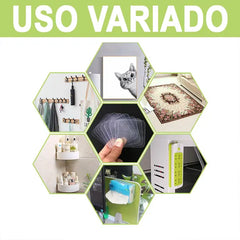 Pegatinas Reutilizables de Doble Cara