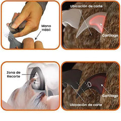 Cortador Profesional de Uñas para Mascotas