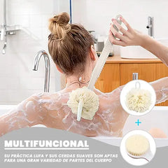 Cepillo de baño de Doble Cara