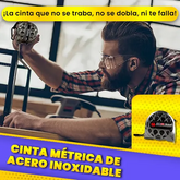 Cinta Métrica de Acero Inoxidable