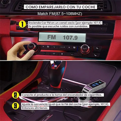 Transmisor Bluetooth para Autos