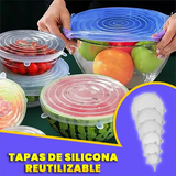 Tapas de Silicona Reutilizable