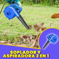 Soplador y Aspiradora 2 en 1