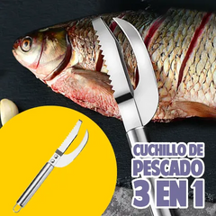 Cuchillo de Pescado 3 en 1