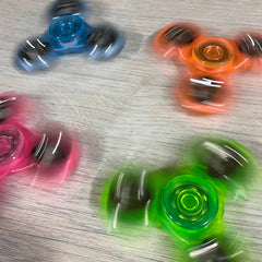 Fidget Spinner Brilla en la Oscuridad (Set de 6 pzas.)