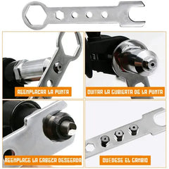 Remachadora para Taladro