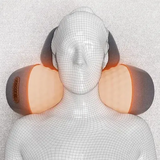 Almohada con Masajeador Cervical