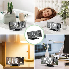 Reloj Despertador Proyector LED