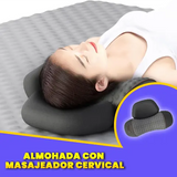 Almohada con Masajeador Cervical