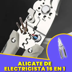 Alicate de electricista 16 en 1
