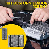 Kit Destornillador 128 en 1