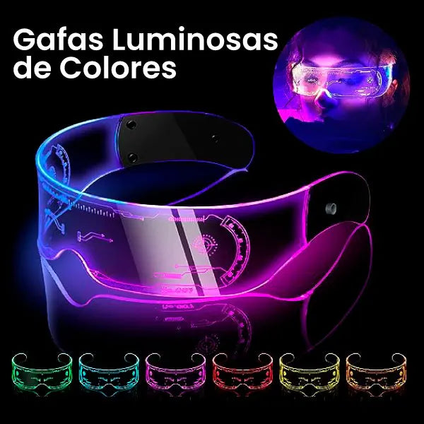 Gafas Luminosas de Colores