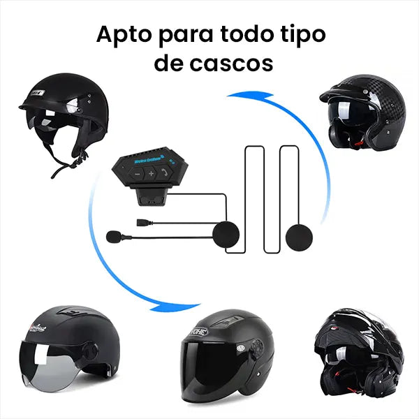 Audífono Bluetooth para Casco